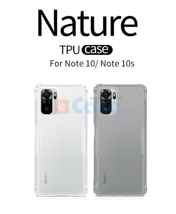 TPU чехол Nillkin Nature для Xiaomi Redmi Note 10 фото 1 — eCase