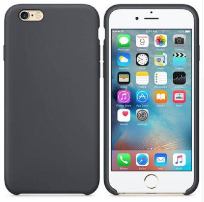 ТПУ накладка Silky Color для iPhone 6 / 6S — eCase