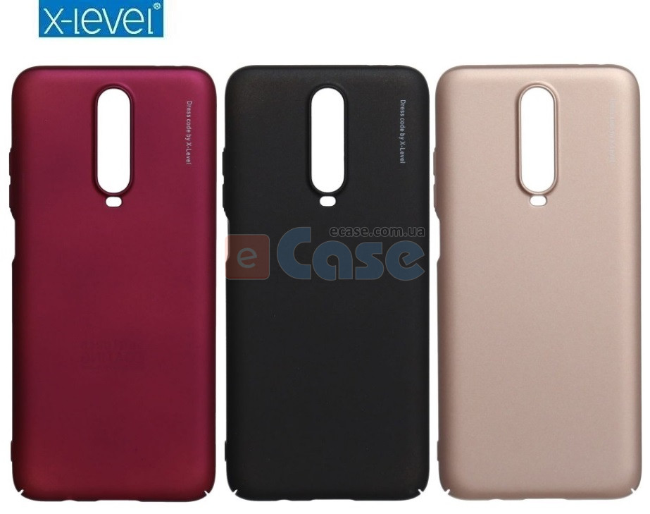 Пластикова накладка X-level Knight для Xiaomi Redmi K30 фото 1 — eCase