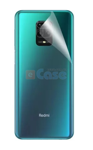 Гидрогелевая пленка на камеру и заднюю панель HD Clear для Xiaomi Redmi Note 9 Pro фото 1 — eCase