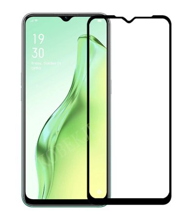 Захисне скло для Oppo A31 (Tempered Glass Frame 2,5 D) з рамкою — eCase