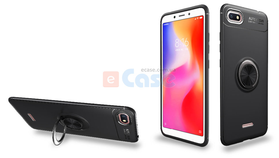 ТПУ чехол Ring Color для Xiaomi Redmi 6A фото 1 — eCase