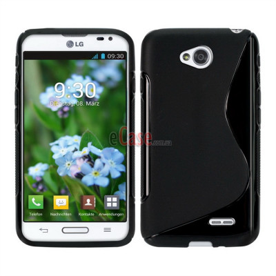 TPU накладка S-Case для LG L65 D280 — eCase