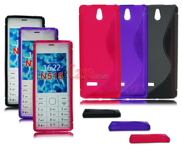TPU накладка S-Case для Nokia 515 фото 1 — eCase