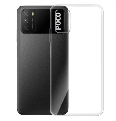 Прозора ТПУ накладка для Xiaomi Poco M3 EXELINE Crystal (Strong 0,5 мм) — eCase