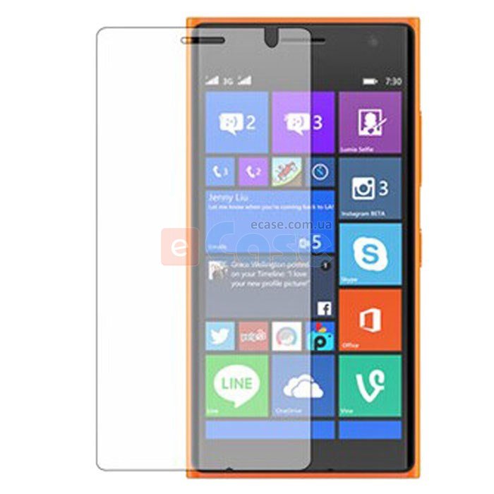 Захисна плівка на екран для Nokia Lumia 730 (ультрапрозора) фото 1 — eCase