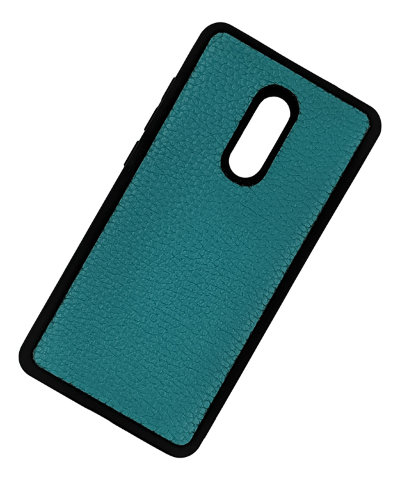 ТПУ накладка для Xiaomi Redmi Note 4 "Cover Flotar" (зі вставкою з натуральної шкіри) — eCase