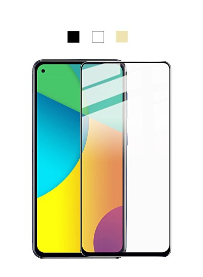 Защитное стекло 5D (на весь экран) с цветной рамкой для Huawei Honor 20 — eCase