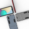 Защитный чехол с ТПУ бампером для Samsung Galaxy A02 (c подставкой) фото 2 — eCase