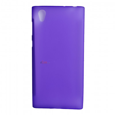TPU накладка для Sony Xperia L1 (матовый, однотонный) — eCase
