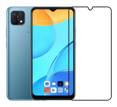 Захисне скло Full Glue Color для Oppo A15s — eCase