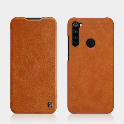 Чохол (книжка) Nillkin Qin для Xiaomi Redmi Note 8 2021 — eCase