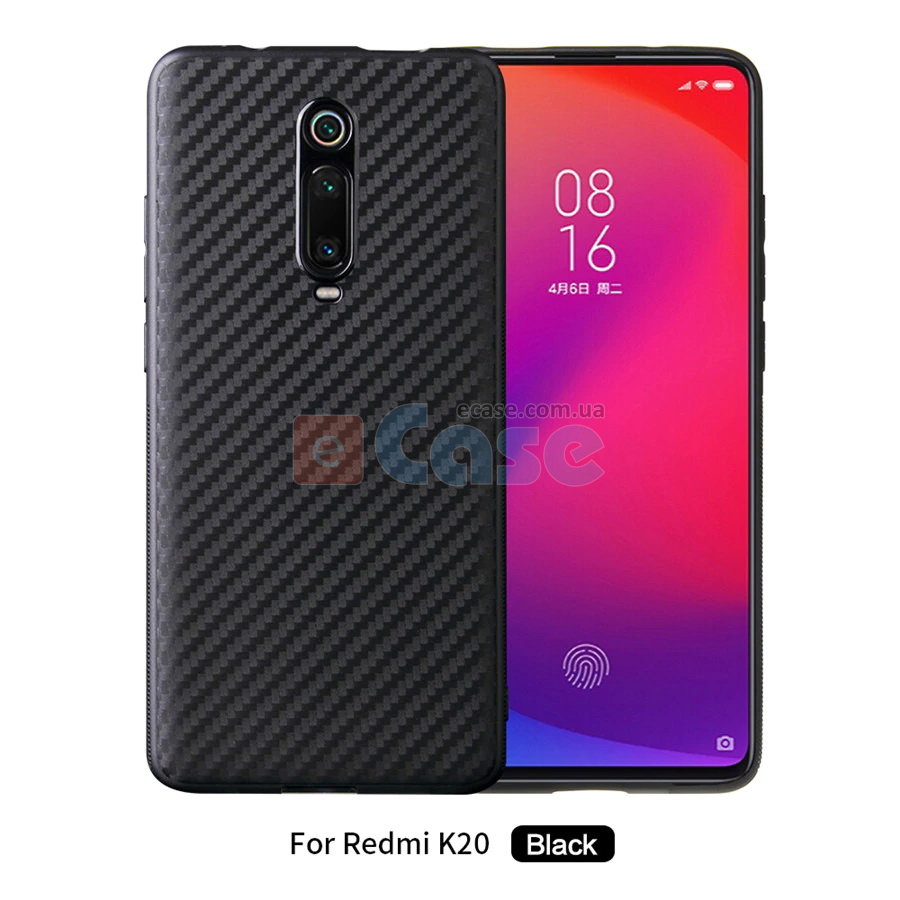 ТПУ накладка Carbon для Xiaomi Redmi 8 фото 1 — eCase