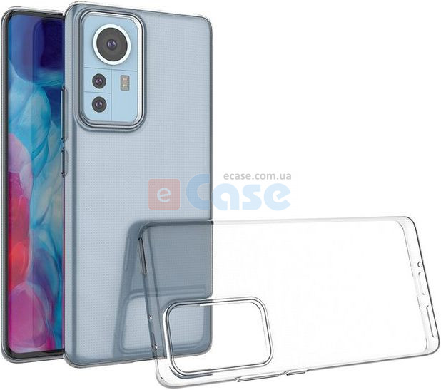 Силіконовий чохол для Xiaomi 12X (Crystal Clear) фото 1 — eCase