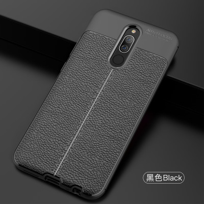 ТПУ накладка Leather для Xiaomi Redmi 8A Dual — eCase