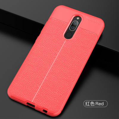 ТПУ накладка Leather для Xiaomi Redmi 8A Dual — eCase
