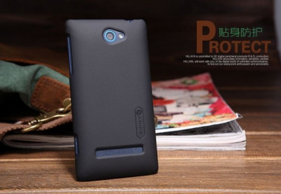 Пластиковая накладка Nillkin Matte для HTC 8S + защитная пленка — eCase