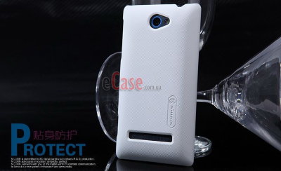 Пластиковая накладка Nillkin Matte для HTC 8S + защитная пленка — eCase