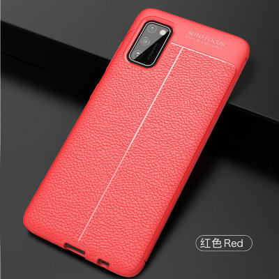 ТПУ накладка Leather для Samsung Galaxy A41 — eCase