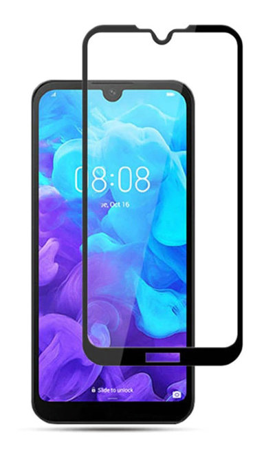 Захисне скло 4D Full-screen з кольоровою рамкою для Huawei Honor 8S — eCase