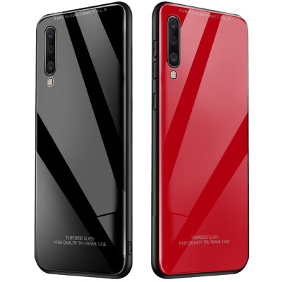 Накладка TPU + Glass для Samsung A505F Galaxy A50 — eCase