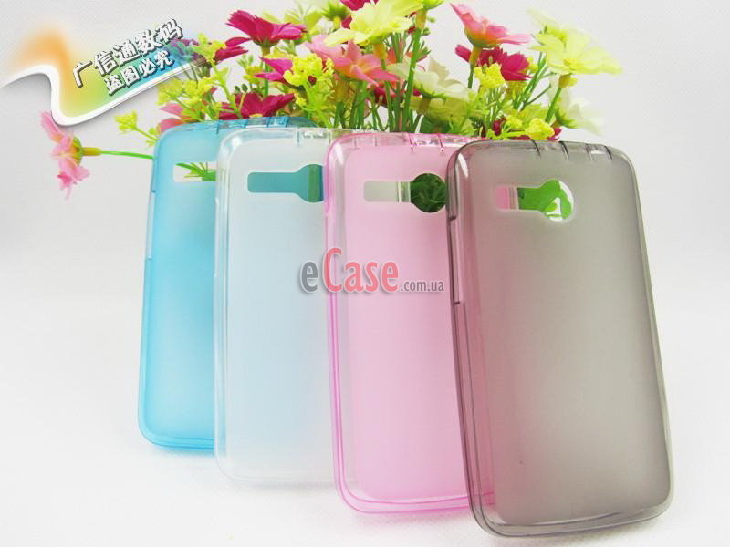TPU накладка для Lenovo A316 (матовый, однотонный) фото 1 — eCase