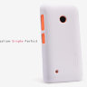 Пластиковая накладка Nillkin Matte для Nokia Lumia 530 + защитная пленка фото 5 — eCase