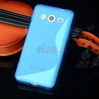 TPU накладка S-Case для Samsung G350E Galaxy Star Advance — eCase