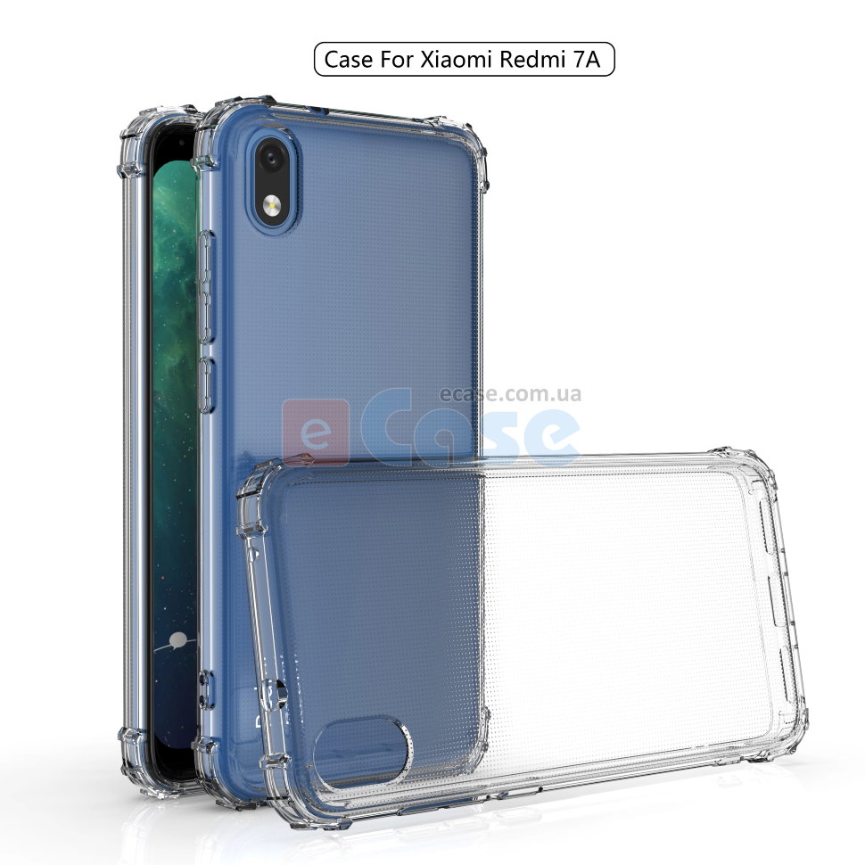 ТПУ накладка Protect (прозрачная) для Xiaomi Redmi 7A фото 1 — eCase