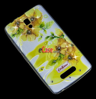 ТПУ накладка Rhinestones с рисунком для Xiaomi Redmi 3 — eCase