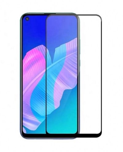 Защитное стекло для Huawei P40 lite E (Tempered Glass Frame 2,5D) с рамкой — eCase