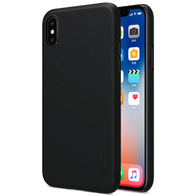 Пластикова накладка Nillkin Matte для iPhone Xs + захисна плівка — eCase