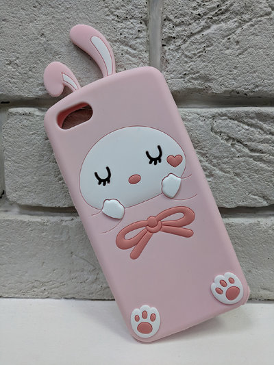ТПУ накладка Bunny Ears для iPhone 7 Plus — eCase