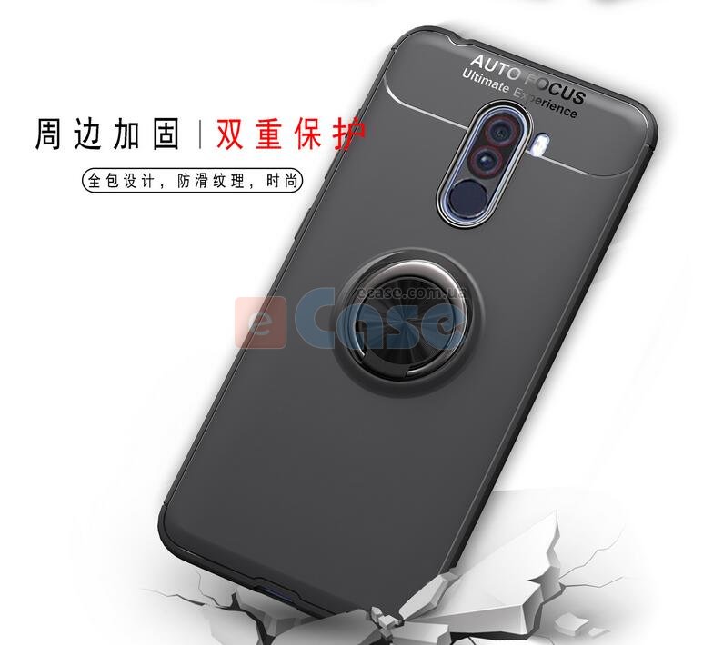 ТПУ чохол Ring Color для Xiaomi Pocophone F1 фото 1 — eCase