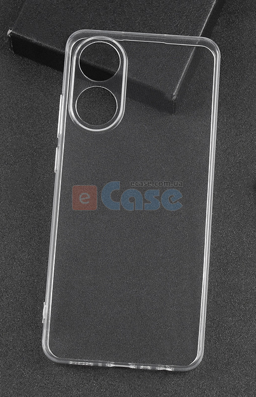 Прозрачная ТПУ накладка для Oppo A78 4G EXELINE Crystal (Strong 0,5мм) фото 1 — eCase