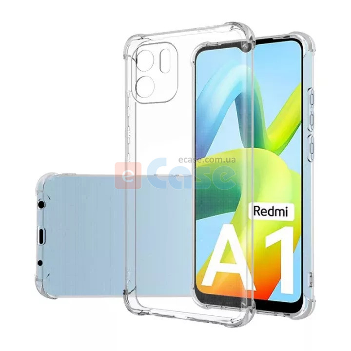 ТПУ накладка Protect (прозрачная) для Xiaomi Redmi A1 фото 1 — eCase