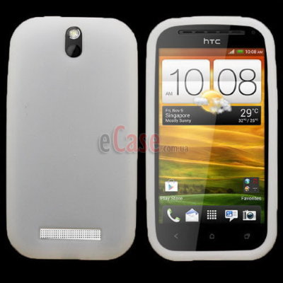TPU накладка для HTC Desire S (матовий, однотонний) — eCase