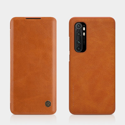 Чехол (книжка) Nillkin Qin для Xiaomi Mi Note 10 Lite — eCase