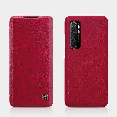 Чехол (книжка) Nillkin Qin для Xiaomi Mi Note 10 Lite — eCase