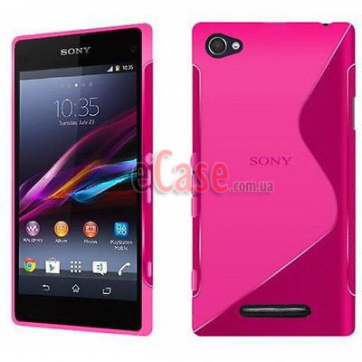 TPU накладка S-Case для Sony Xperia E3 — eCase