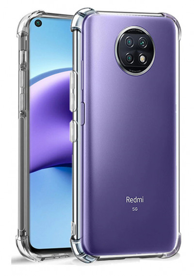 ТПУ накладка Protect (прозора) для Xiaomi Redmi Note 9 5G — eCase