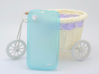 TPU накладка для Lenovo A800 (матовий, однотонний) — eCase