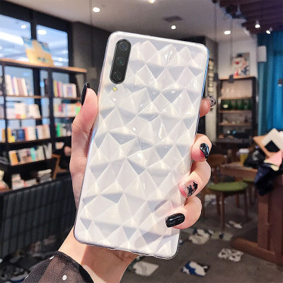 ТПУ накладка Rombs (прозрачная) для Xiaomi Mi 9 Lite — eCase