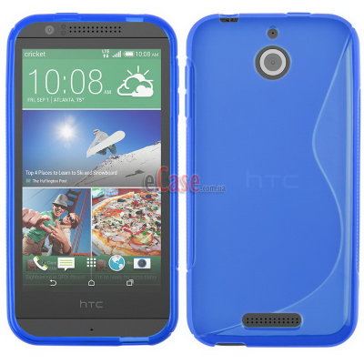 TPU накладка S-Case для HTC Desire 510 &mdash; eCase