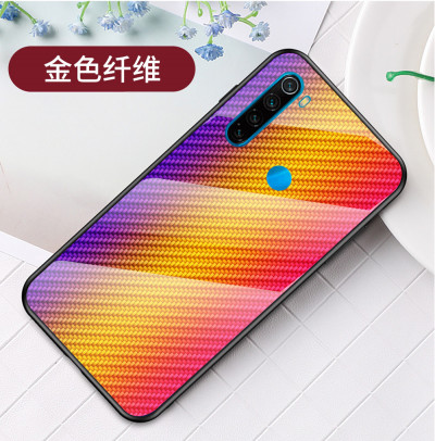 Накладка TPU + Glass Knitting для Xiaomi Redmi Note 8 — eCase