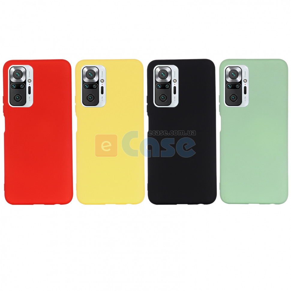 ТПУ накладка Silky Full Cover для Xiaomi Redmi Note 10 Pro Max фото 1 — eCase