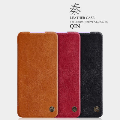 Чохол (книжка) Nillkin Qin для Xiaomi Redmi K30 — eCase