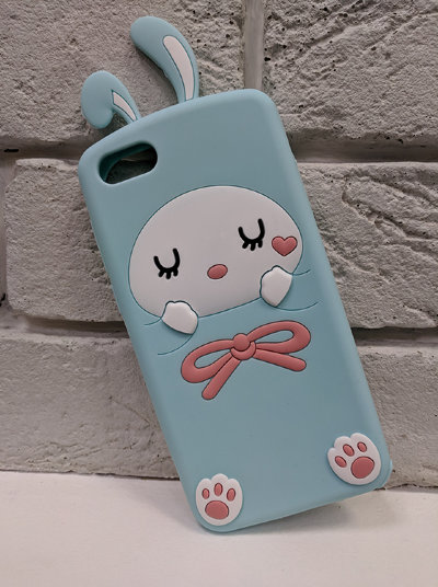 ТПУ накладка Bunny Ears для iPhone 6 / 6S — eCase