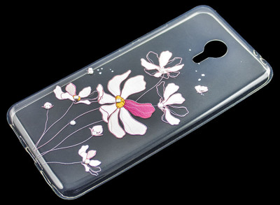 ТПУ накладка Lucent для Xiaomi Redmi 4X (со стразами) — eCase