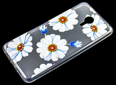 ТПУ накладка Lucent для Xiaomi Redmi 4X (со стразами) — eCase